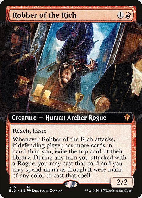 Robber of the Rich (365) [Throne of Eldraine] [Extended Art]