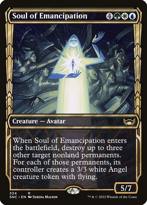 Soul of Emancipation (334) [Streets of New Capenna] [Showcase]