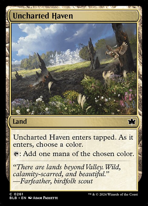Uncharted Haven (261) [Bloomburrow]