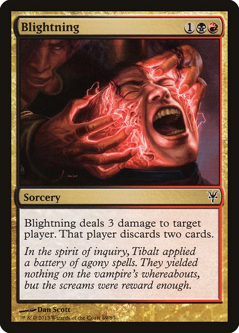 Blightning (69) [Duel Decks: Sorin vs. Tibalt]