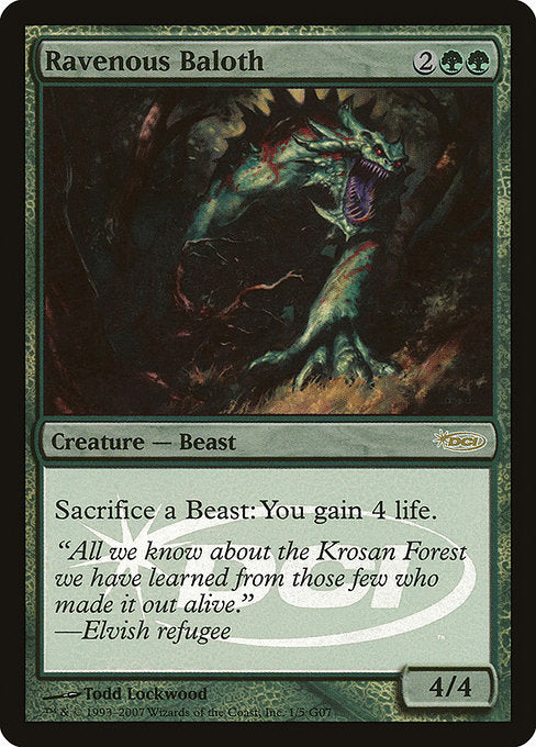 Ravenous Baloth (1) [Judge Gift Cards 2007]