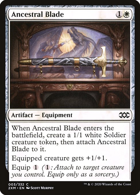 Ancestral Blade (3) [Double Masters]