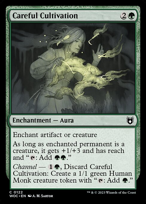 Careful Cultivation (122) [Wilds of Eldraine Commander]
