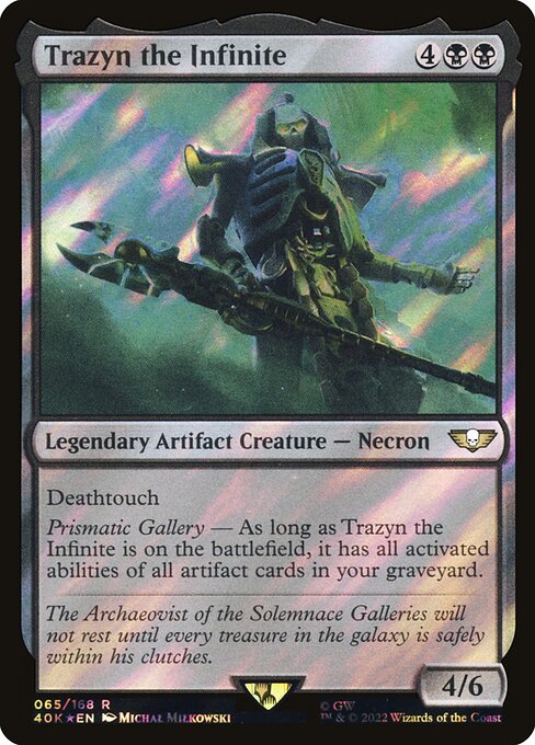 Trazyn the Infinite (65★) [Warhammer 40,000 Commander]