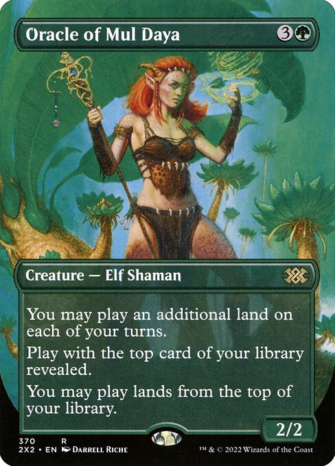 Oracle of Mul Daya (370) [Double Masters 2022] [Borderless]