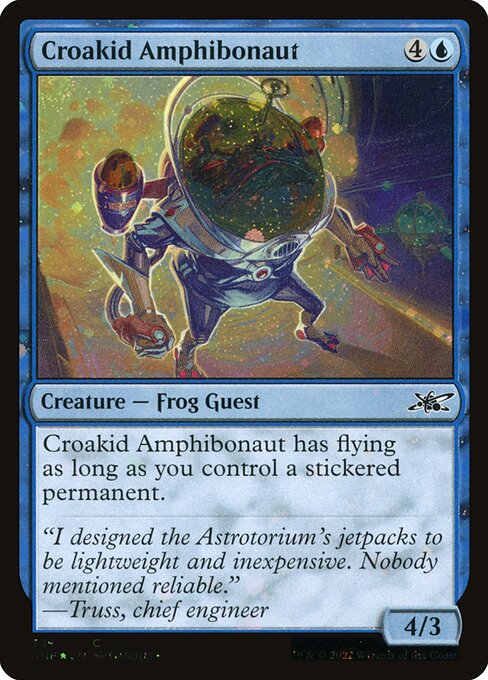 Croakid Amphibonaut (329) [Unfinity]