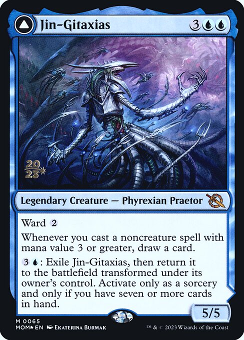 Jin-Gitaxias // The Great Synthesis (65s) [March of the Machine Promos]