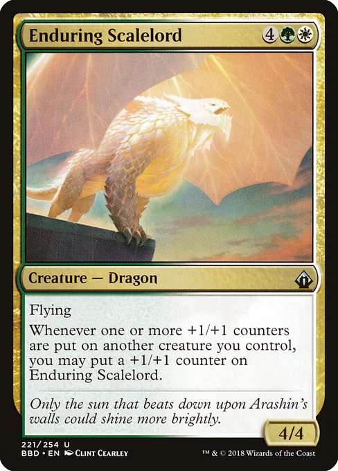 Enduring Scalelord (221) [Battlebond]