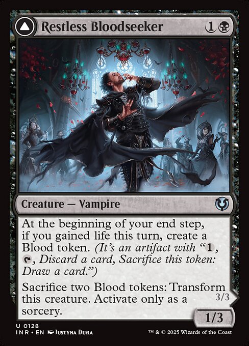 Restless Bloodseeker // Bloodsoaked Reveler (128) [Innistrad Remastered]