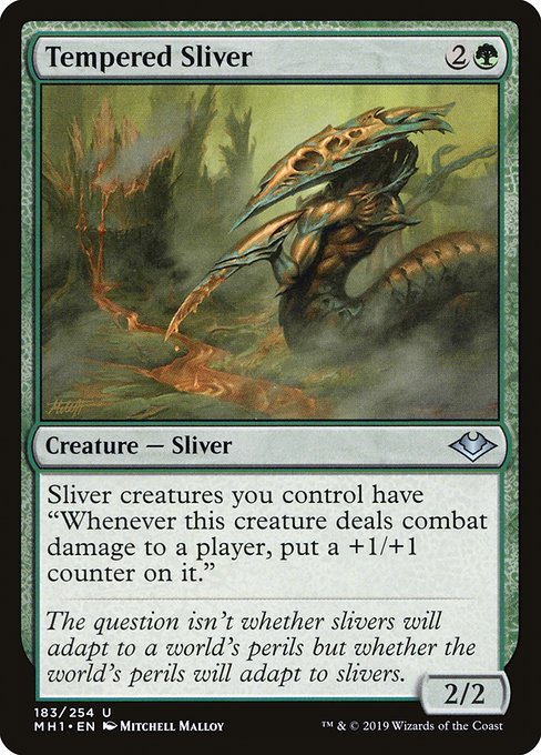 Tempered Sliver (183) [Modern Horizons]