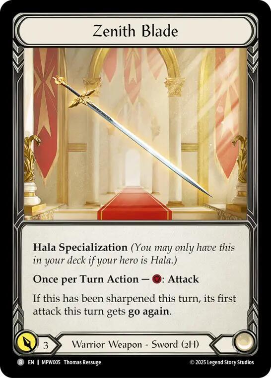 Zenith Blade (MPW005) [Mastery Pack Warrior]
