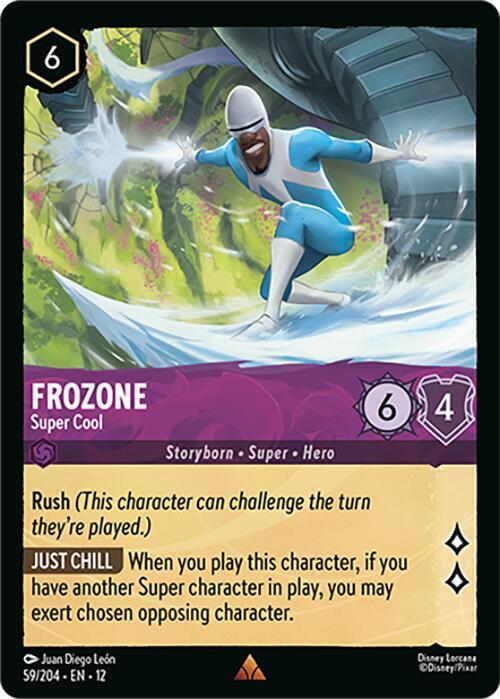 Frozone - Super Cool (59/204) [Wilds Unknown]