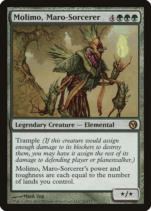Molimo, Maro-Sorcerer (74) [Duels of the Planeswalkers]