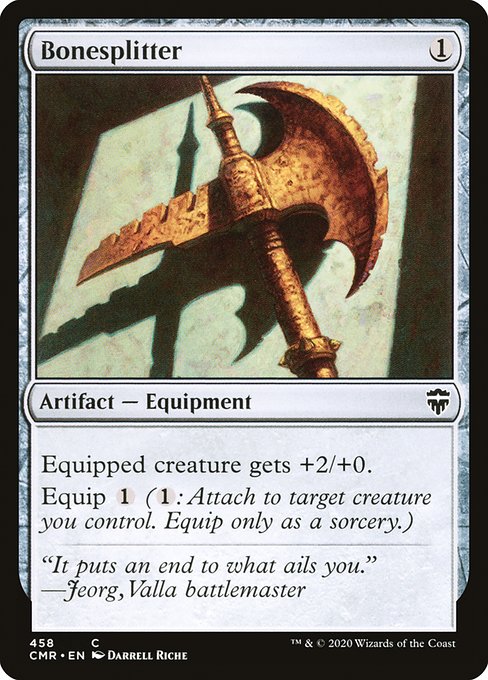 Bonesplitter (458) [Commander Legends]