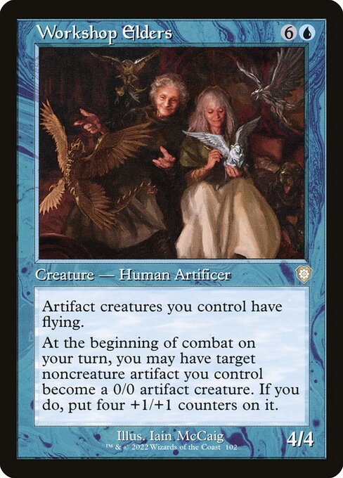 Workshop Elders (102) [The Brothers' War Commander]