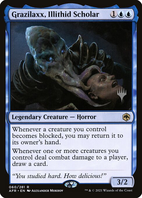 Grazilaxx, Illithid Scholar (60p) [Adventures in the Forgotten Realms Promos]