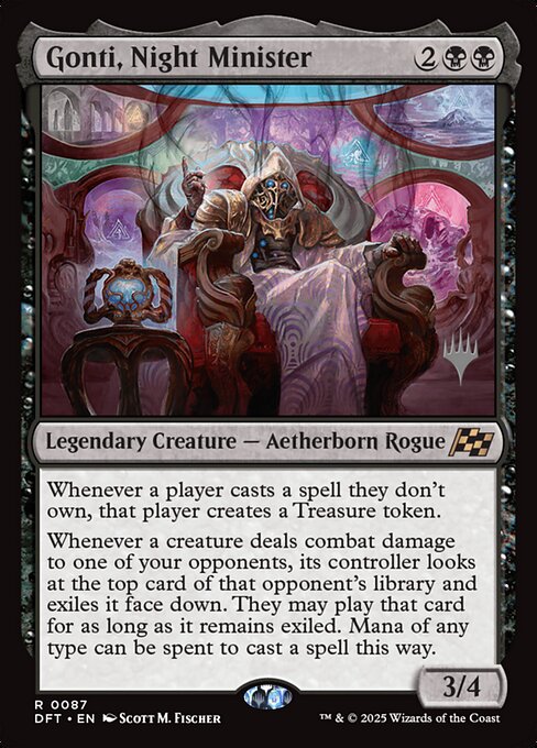 Gonti, Night Minister (87p) [Aetherdrift Promos]