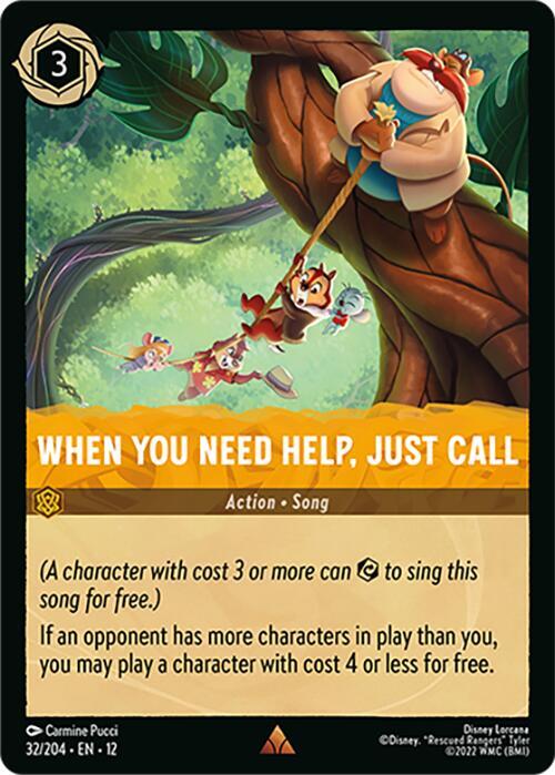 When You Need Help, Just Call (32/204) [Wilds Unknown]