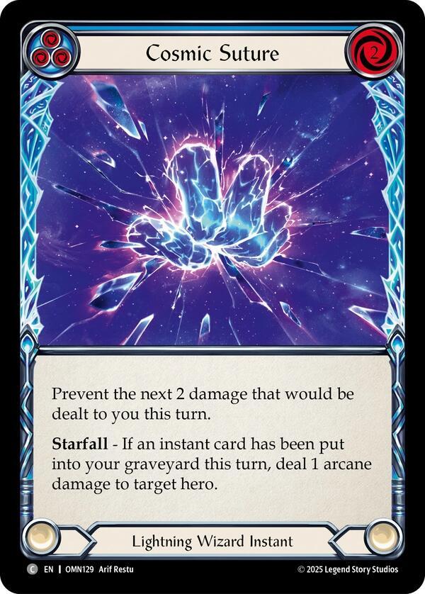 Cosmic Suture (Blue) (OMN129) [Omens of the Third Age]