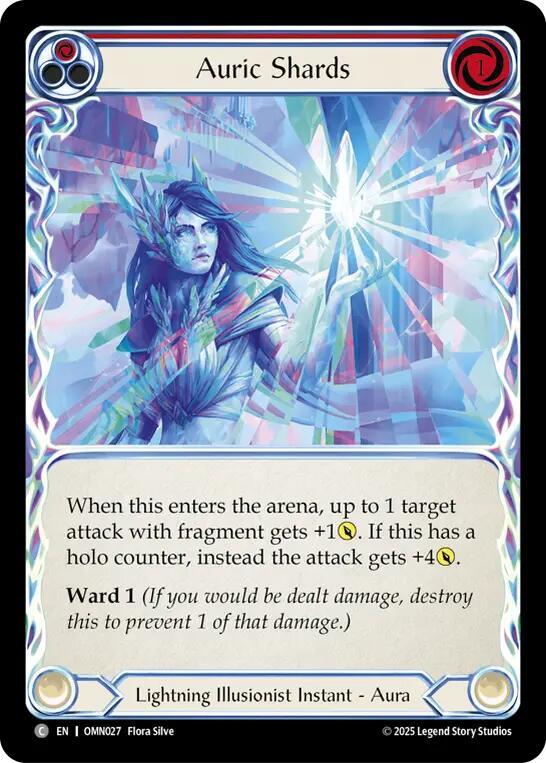Auric Shards (Red) (OMN027) [Omens of the Third Age]