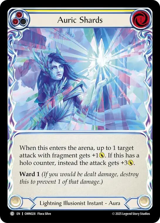 Auric Shards (Yellow) (OMN028) [Omens of the Third Age]