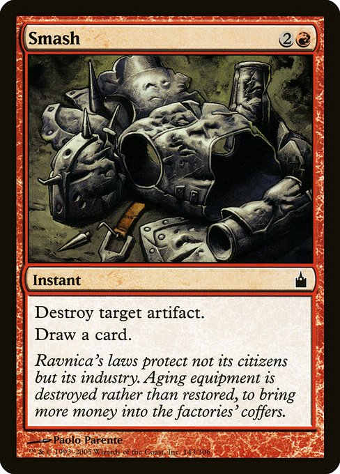 Smash (143) [Ravnica: City of Guilds]