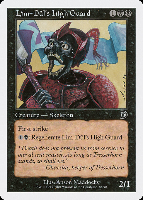 Lim-Dûl's High Guard (6b) [Deckmasters]