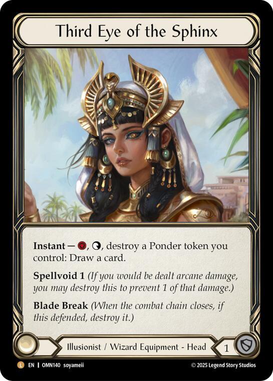 Third Eye of the Sphinx (OMN140) [Omens of the Third Age]
