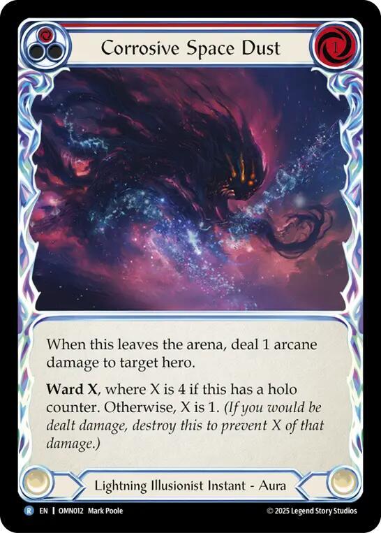 Corrosive Space Dust (Red) (OMN012) [Omens of the Third Age]
