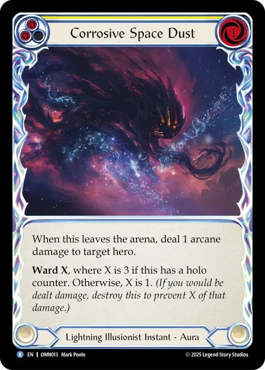Corrosive Space Dust (Yellow) (OMN013) [Omens of the Third Age]
