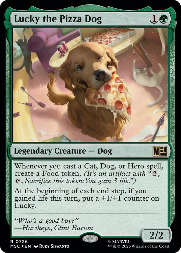 Lucky the Pizza Dog (726) [Marvel Super Heroes Commander]