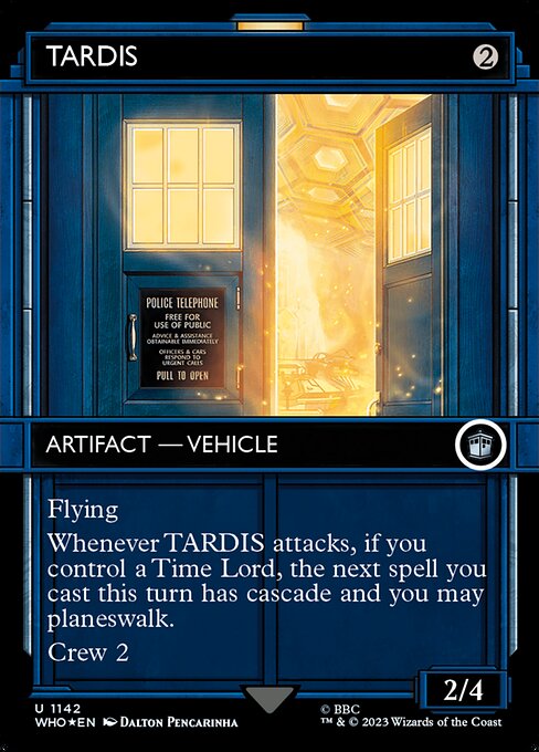 TARDIS (1142) [Doctor Who] [Showcase, Borderless]