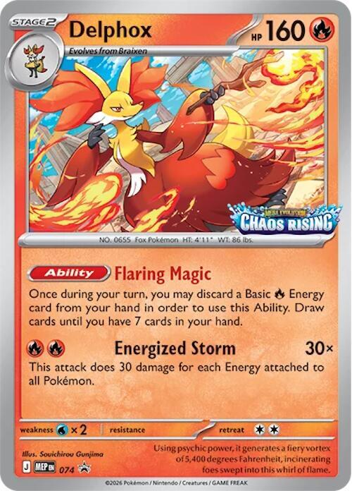 Delphox - 074 [ME: Mega Evolution Promo]