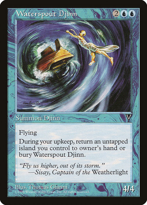 Waterspout Djinn (50) [Visions]