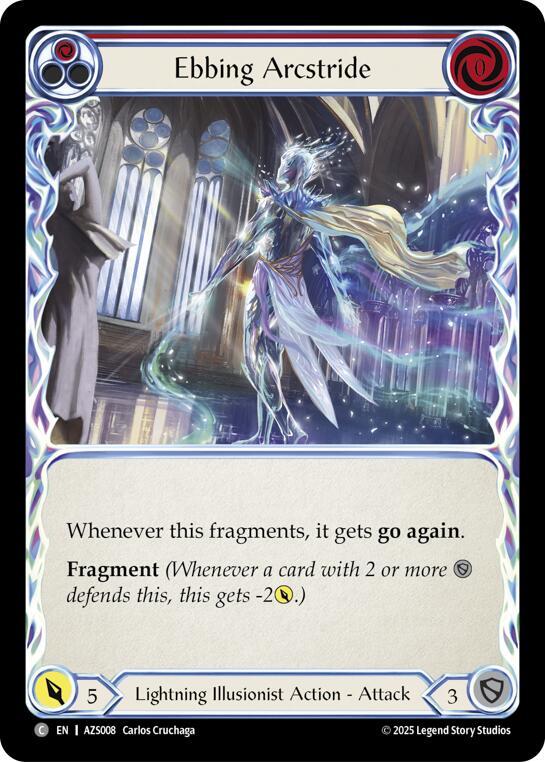 Ebbing Arcstride (Red) (AZS008) [Armory Deck: Zyggy]