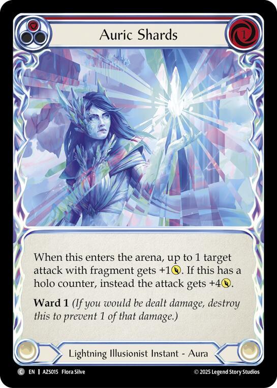 Auric Shards (Red) (AZS015) [Armory Deck: Zyggy]