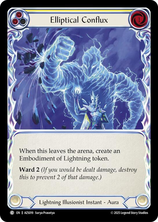 Elliptical Conflux (Yellow) (AZS019) [Armory Deck: Zyggy]