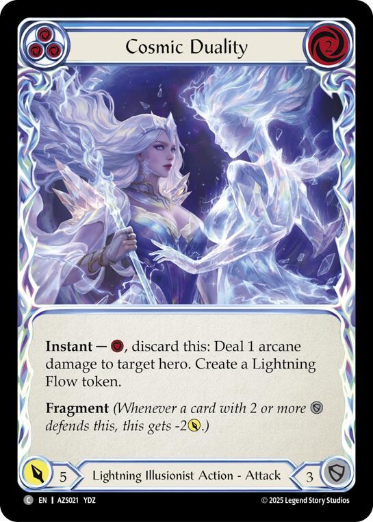 Cosmic Duality (Blue) (AZS021) [Armory Deck: Zyggy]