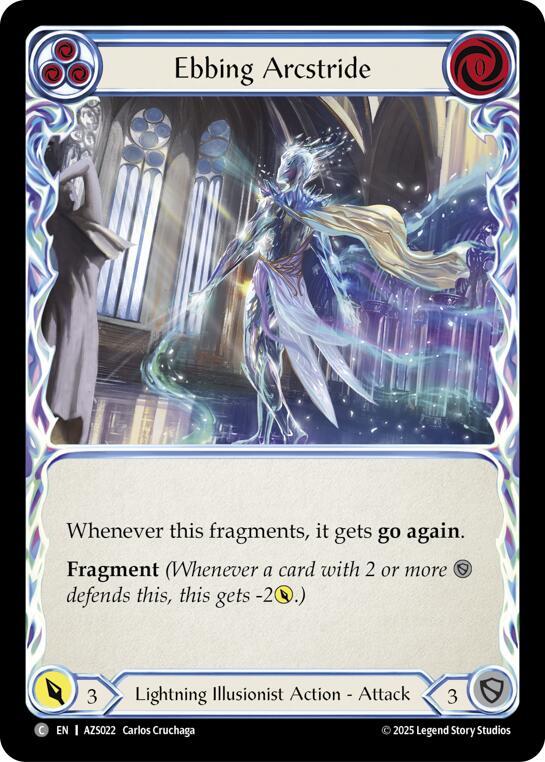 Ebbing Arcstride (Blue) (AZS022) [Armory Deck: Zyggy]