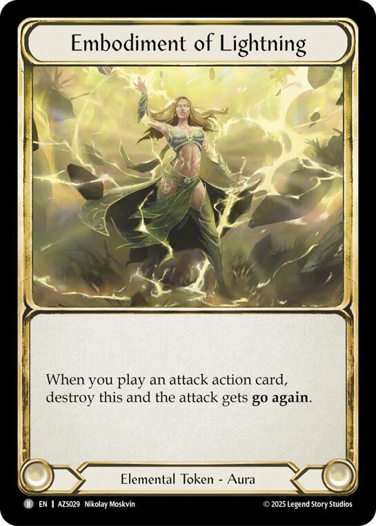 Embodiment Of Lightning (AZS029) [Armory Deck: Zyggy]