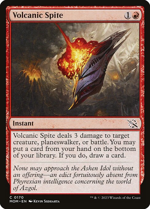 Volcanic Spite (170) [March of the Machine]