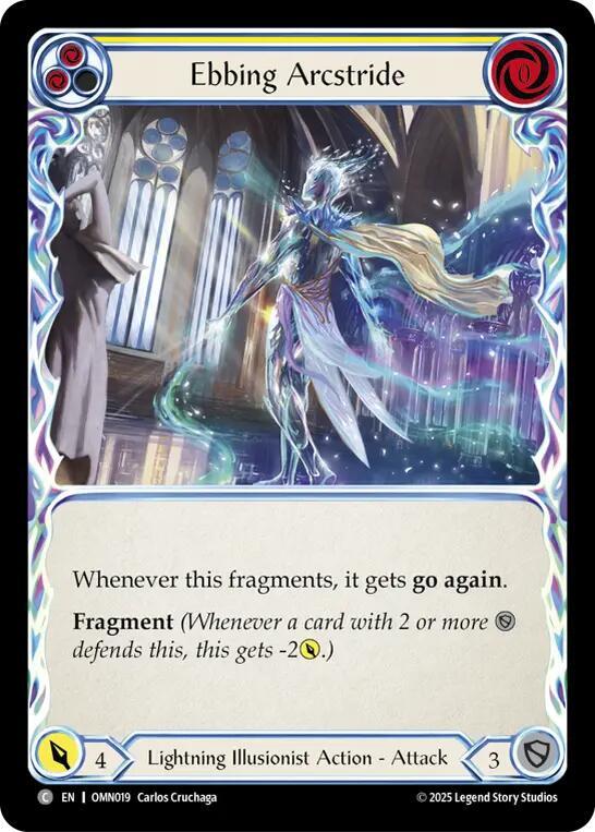 Ebbing Arcstride (Yellow) (OMN019) [Omens of the Third Age]