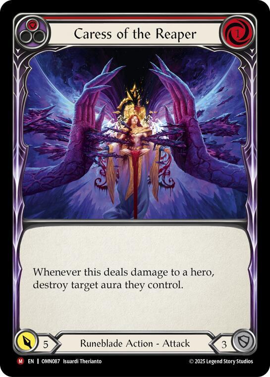 Caress of the Reaper (OMN087) [Omens of the Third Age]