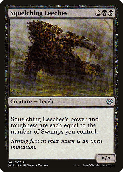 Squelching Leeches (62) [Duel Decks: Nissa vs. Ob Nixilis]