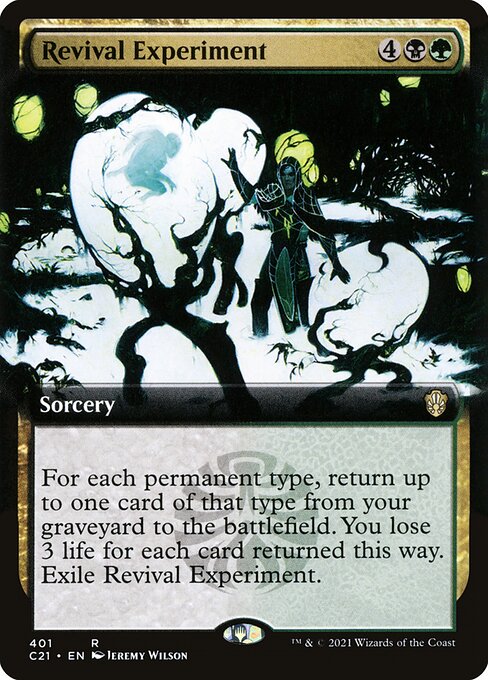 Revival Experiment (401) [Commander 2021] [Extended Art]