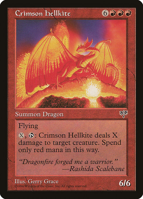 Crimson Hellkite (167) [Mirage]