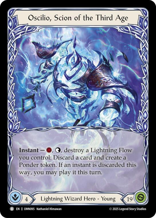 Oscilio, Scion Of The Third Age (OMN095) [Omens of the Third Age]