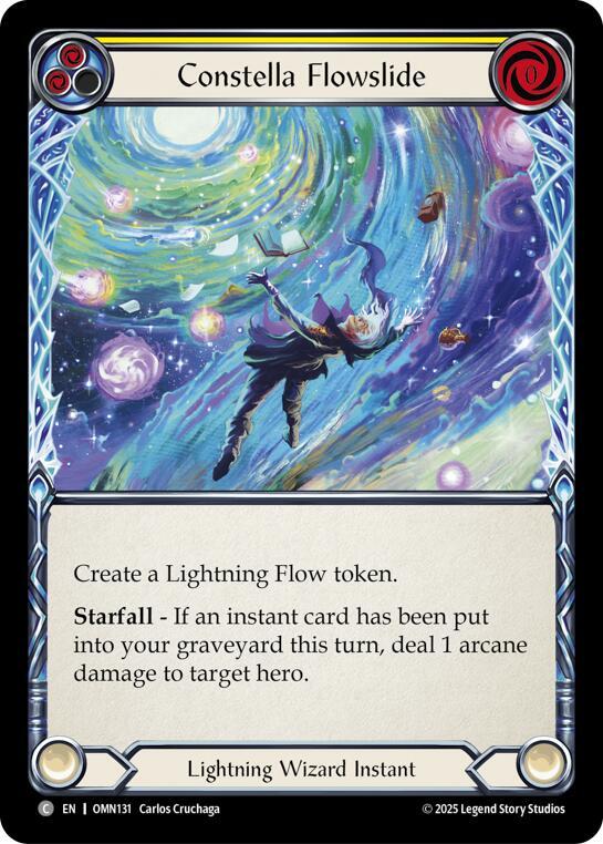 Constella Flowslide (Yellow) (OMN131) [Omens of the Third Age]