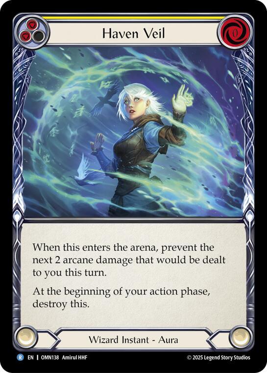 Haven Veil (Yellow) (OMN138) [Omens of the Third Age]