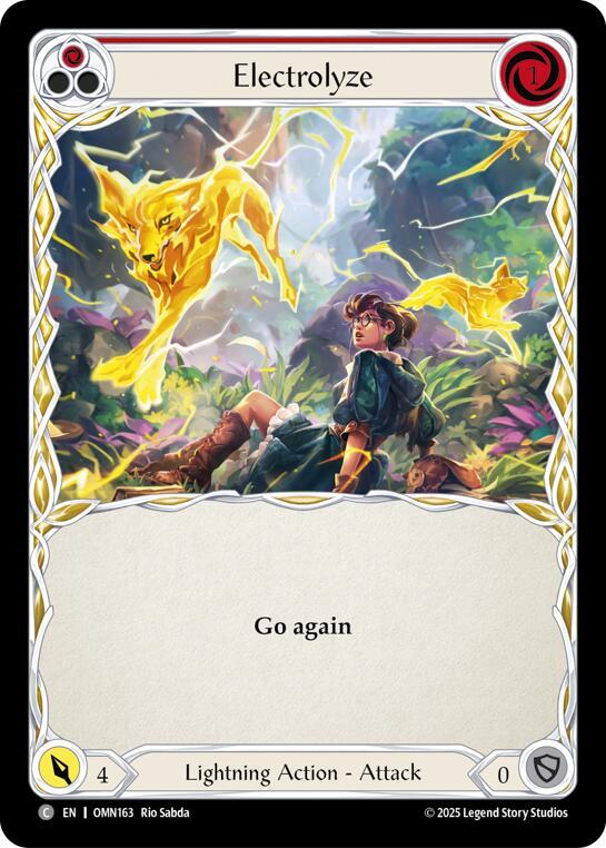 Electrolyze (Red) (OMN163) [Omens of the Third Age]